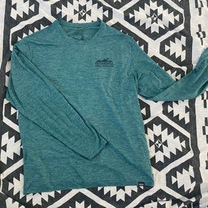 Patagonia Capilene Blue Graphic Long Sleeve